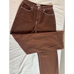 Forever 21 Brown Wide Leg Pants Size 24